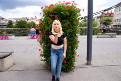 Michelle mit Handkuss in Bamberg